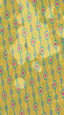 Estetik doku arkaplan tasarımı renkli hareket grafikleri ile moda film giriş profosyoneli