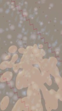 Benzersiz hareket dokusu tasarım sanatı ile profesyonel video düzenleme için modern soyut grafikler