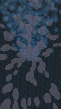 Organik desenli yüzey giriş stili video film sanatı ile soyut arkaplan tasarımı