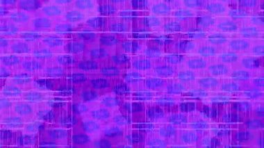 Estetik doku arkaplan tasarımı renkli hareket grafikleri ile moda film giriş profosyoneli