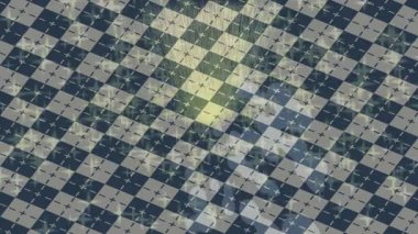 Soyut hareket desenli fütüristik video üretimi için dinamik dijital arkaplan