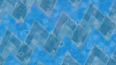 Benzersiz hareket dokusu tasarım sanatı ile profesyonel video düzenleme için modern soyut grafikler