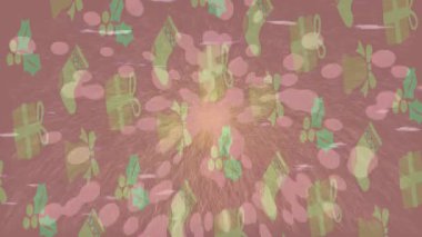 Dijital doku yüzey tasarım biçimi ile modern video animasyonu için gelişmiş hareket grafikleri