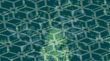 Benzersiz dijital animasyon tarzı grafikleri olan yaratıcı ortam tasarımı için yenilikçi hareket dokusu