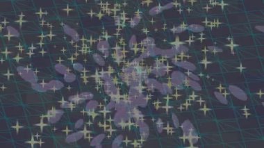 Dijital doku yüzey tasarım biçimi ile modern video animasyonu için gelişmiş hareket grafikleri