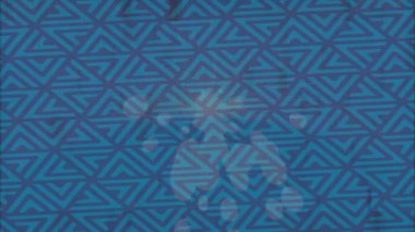 Lüks hareket projeleri için soyut tasarım stili animasyonu olan üst düzey dijital doku