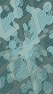 Yaratıcı video düzenleme film tasarımı için benzersiz hareket grafikleri biçimi giriş hareketi video pro