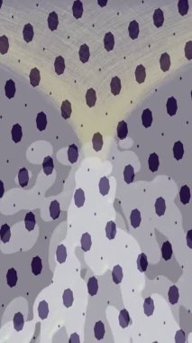 Lüks hareket projeleri için soyut tasarım stili animasyonu olan üst düzey dijital doku