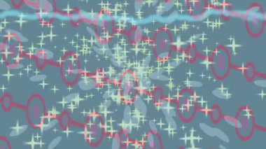 Benzersiz dijital hareket grafiklerine sahip yaratıcı sinematik projeler için yumuşak animasyon yüzeyi