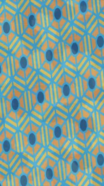 Soyut hareket desenli fütüristik video üretimi için dinamik dijital arkaplan