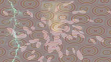 Lüks hareket projeleri için soyut tasarım stili animasyonu olan üst düzey dijital doku