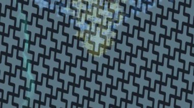 Benzersiz video giriş tasarımı projeleri için detaylı yüzey kalıbı film animasyon stili grafik girişi