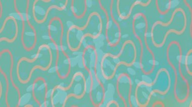 Soyut hareket desenli fütüristik video üretimi için dinamik dijital arkaplan