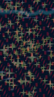 Estetik doku arkaplan tasarımı renkli hareket grafikleri ile moda film giriş profosyoneli