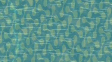 Soyut hareket desenli fütüristik video üretimi için dinamik dijital arkaplan