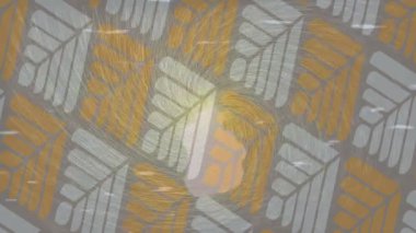 Benzersiz video giriş tasarımı projeleri için detaylı yüzey kalıbı film animasyon stili grafik girişi