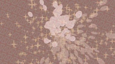 Organik desenli yüzey giriş stili video film sanatı ile soyut arkaplan tasarımı