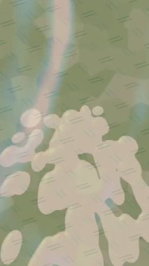 Benzersiz dijital animasyon tarzı grafikleri olan yaratıcı ortam tasarımı için yenilikçi hareket dokusu