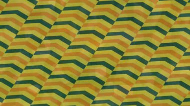 Benzersiz dijital animasyon tarzı grafikleri olan yaratıcı ortam tasarımı için yenilikçi hareket dokusu