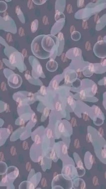 Profesyonel video projeleri sanat tarzı için organik hareketli arkaplan tasarımı