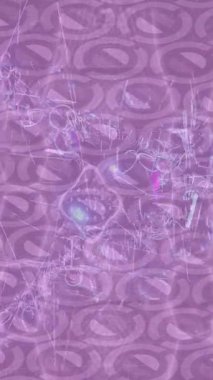 Modern medya üretimi için fütüristik dijital soyut doku sinematik tarz hareketli grafik ögesi