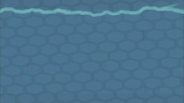 Benzersiz video giriş tasarımı projeleri için detaylı yüzey kalıbı film animasyon stili grafik girişi