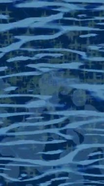 Organik desenli yüzey giriş stili video film sanatı ile soyut arkaplan tasarımı