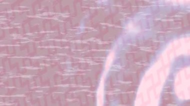 Benzersiz video giriş tasarımı projeleri için detaylı yüzey kalıbı film animasyon stili grafik girişi