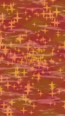 Dijital doku yüzey tasarım biçimi ile modern video animasyonu için gelişmiş hareket grafikleri