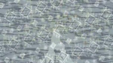 Benzersiz video giriş tasarımı projeleri için detaylı yüzey kalıbı film animasyon stili grafik girişi