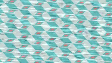 Soyut hareket desenli fütüristik video üretimi için dinamik dijital arkaplan