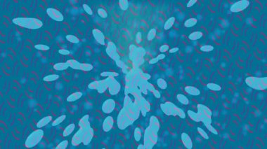 Dijital doku yüzey tasarım biçimi ile modern video animasyonu için gelişmiş hareket grafikleri