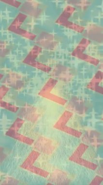 Soyut hareket desenli fütüristik video üretimi için dinamik dijital arkaplan