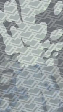 Estetik doku arkaplan tasarımı renkli hareket grafikleri ile moda film giriş profosyoneli