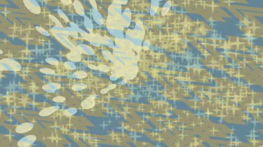 Soyut hareket desenli fütüristik video üretimi için dinamik dijital arkaplan