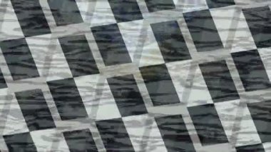 Benzersiz dijital animasyon tarzı grafikleri olan yaratıcı ortam tasarımı için yenilikçi hareket dokusu