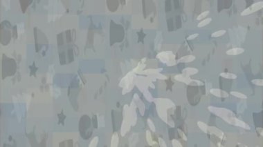 Benzersiz dijital hareket grafiklerine sahip yaratıcı sinematik projeler için yumuşak animasyon yüzeyi