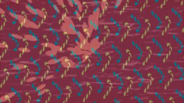 Lüks hareket projeleri için soyut tasarım stili animasyonu olan üst düzey dijital doku