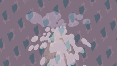 Profesyonel video projeleri sanat tarzı için organik hareketli arkaplan tasarımı