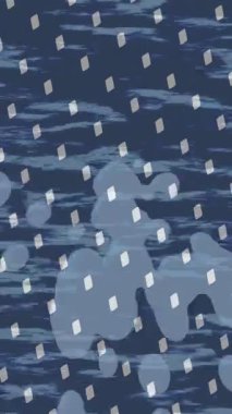 Dijital doku yüzey tasarım biçimi ile modern video animasyonu için gelişmiş hareket grafikleri