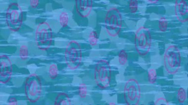 Profesyonel video projeleri sanat tarzı için organik hareketli arkaplan tasarımı