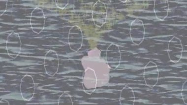 Profesyonel video projeleri sanat tarzı için organik hareketli arkaplan tasarımı