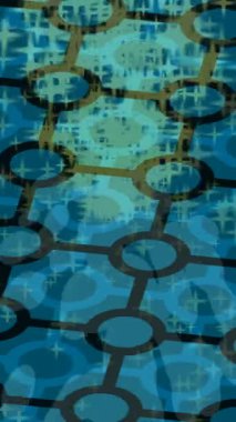 Modern medya üretimi için fütüristik dijital soyut doku sinematik tarz hareketli grafik ögesi