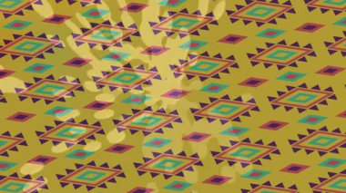 Organik desenli yüzey giriş stili video film sanatı ile soyut arkaplan tasarımı