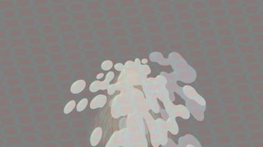 Benzersiz video giriş tasarımı projeleri için detaylı yüzey kalıbı film animasyon stili grafik girişi