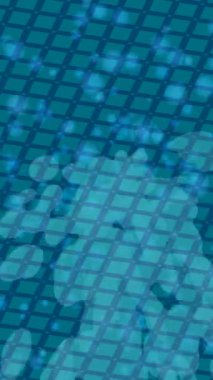 Estetik doku arkaplan tasarımı renkli hareket grafikleri ile moda film giriş profosyoneli