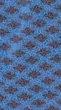 Soyut hareket desenli fütüristik video üretimi için dinamik dijital arkaplan