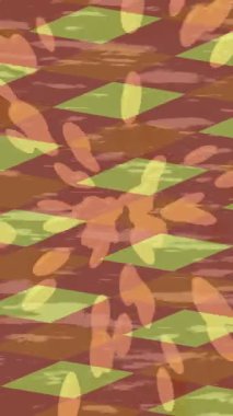 Estetik doku arkaplan tasarımı renkli hareket grafikleri ile moda film giriş profosyoneli