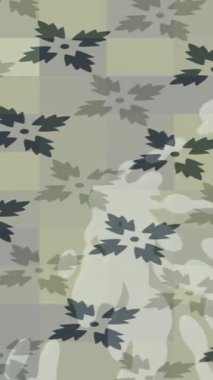 Soyut hareket desenli fütüristik video üretimi için dinamik dijital arkaplan