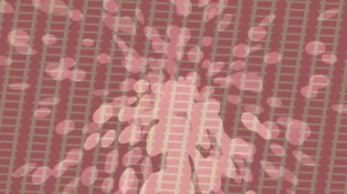 Benzersiz hareket dokusu tasarım sanatı ile profesyonel video düzenleme için modern soyut grafikler